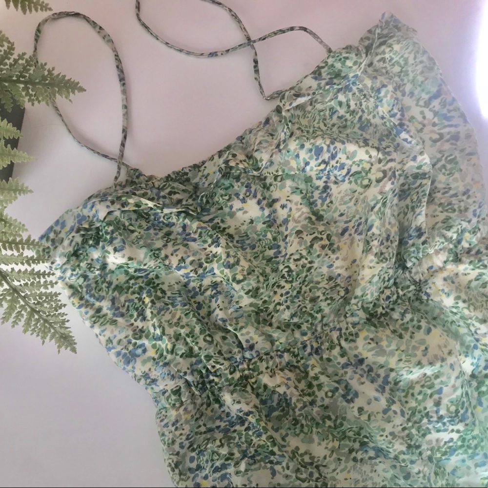 J.Crew Factory Spaghetti Strap Floral Dress /XS